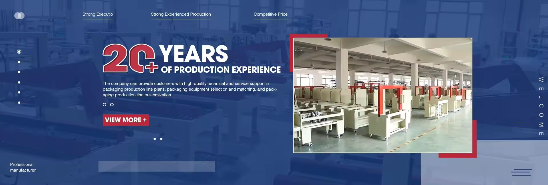 calidad Líneas de embalaje fábrica